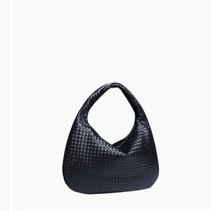 Commense Black Braided Bag